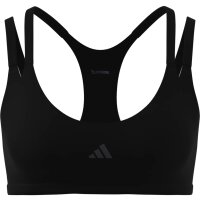 adidas Optimé Workout Strappy Light Support Sport BH Damen - black