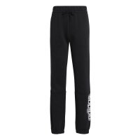 adidas Essentials lange Hose Kinder - black/white