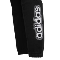 adidas Essentials lange Hose Kinder - black/white
