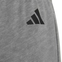 adidas Essentials lange Hose Kinder - mgreyh/black