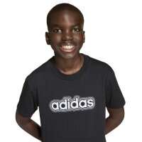 adidas Essentials T-Shirt Kinder - black/white