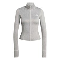 adidas Workout Essentials Heather Zip Through...