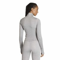 adidas Workout Essentials Heather Zip Through Trainingsjacke Damen - grtwme