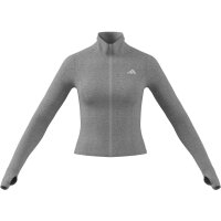 adidas Workout Essentials Heather Zip Through Trainingsjacke Damen - grtwme