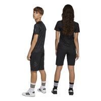 adidas Sport Icons 3 Stripes Long kurze Hose Kinder - black/black