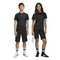 adidas Sport Icons 3 Stripes Long kurze Hose Kinder - black/black