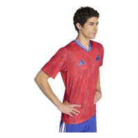 adidas Frankreich Rugby Prematch Trikot Herren - colred