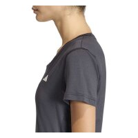 adidas Workout Essentials V-Neck T-Shirt Damen - black