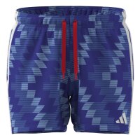 adidas Football-Inspired Graphic 5-Inch Badeshorts Herren - seblbu/white
