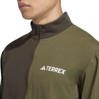 adidas Terrex Multi Climacool Half Zip langarm Shirt Herren - shaoli