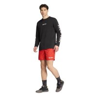 adidas Five Ten Logo Line langarm Shirt Herren - black