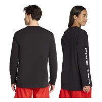 adidas Five Ten Logo Line langarm Shirt Herren - black
