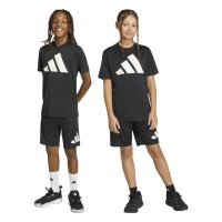 adidas Train Essentials Big Logo kurze Hose Kinder - black/white