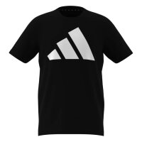 adidas Train Essentials Big Logo T-Shirt Kinder - black/white