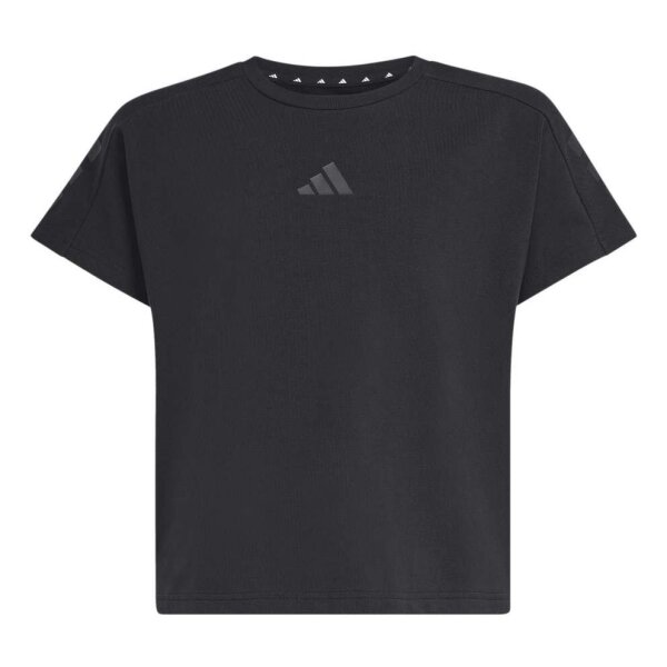 adidas Future Icons 3 Stripes T-Shirt Kinder - black/black