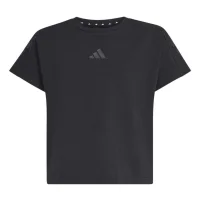 adidas Future Icons 3 Stripes T-Shirt Kinder - black/black