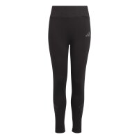 adidas Future Icons 3 Stripes Leggings Kinder - black/black