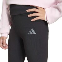 adidas Future Icons 3 Stripes Leggings Kinder - black/black