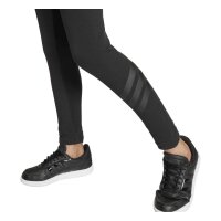 adidas Future Icons 3 Stripes Leggings Kinder - black/black
