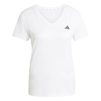 adidas Workout Essentials V-Neck T-Shirt Damen - white