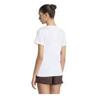adidas Workout Essentials V-Neck T-Shirt Damen - white