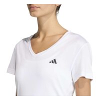 adidas Workout Essentials V-Neck T-Shirt Damen - white