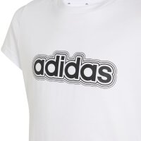 adidas Essentials T-Shirt Kinder - white/black