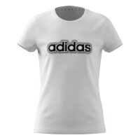 adidas Essentials T-Shirt Kinder - white/black