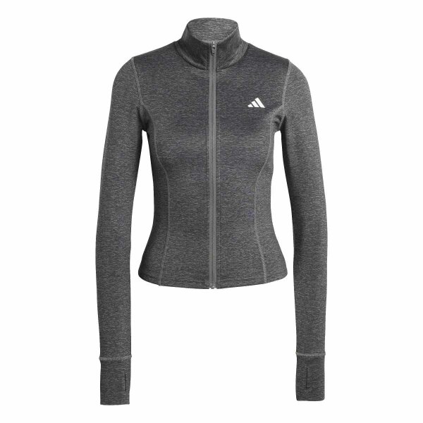 adidas Workout Essentials Heather Zip Through...