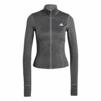 adidas Workout Essentials Heather Zip Through...