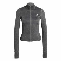 adidas Workout Essentials Heather Zip Through Trainingsjacke Damen - grfome