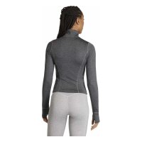 adidas Workout Essentials Heather Zip Through Trainingsjacke Damen - grfome
