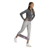 adidas Workout Essentials Heather Zip Through Trainingsjacke Damen - grfome