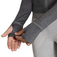 adidas Workout Essentials Heather Zip Through Trainingsjacke Damen - grfome