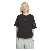 adidas Future Icons 3 Stripes T-Shirt Kinder - black/black