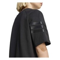 adidas Future Icons 3 Stripes T-Shirt Kinder - black/black