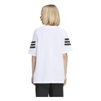 adidas Future Icons 3 Stripes T-Shirt Kinder - white/black