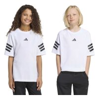 adidas Future Icons 3 Stripes T-Shirt Kinder - white/black
