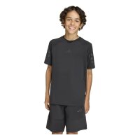 adidas Sport Icons 3 Stripes T-Shirt Kinder - black/black