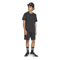 adidas Sport Icons 3 Stripes T-Shirt Kinder - black/black