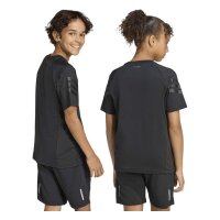 adidas Sport Icons 3 Stripes T-Shirt Kinder - black/black