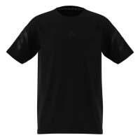 adidas Sport Icons 3 Stripes T-Shirt Kinder - black/black