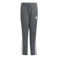 adidas Seasonal Essentials Tiberio 3 Stripes Fleece Trainingsanzug Kinder - wosa/white/dgreyh