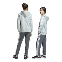 adidas Seasonal Essentials Tiberio 3 Stripes Fleece Trainingsanzug Kinder - wosa/white/dgreyh