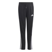 adidas Seasonal Essentials Tiberio 3 Stripes French Terry Trainingsanzug Kinder - black/white/purrub