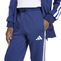 adidas Seasonal Essentials Tiberio 3 Stripes French Terry Trainingsanzug Kinder - dkblue/white/globlu