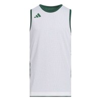 adidas Everyday Pro Bball Jerseys Trikot Kinder - drkgrn/white