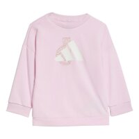 adidas IG AN 3-Stripes Set Baby - clpink/multco/white