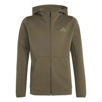 adidas Z.N.E. Full-Zip Kapuzenjacke Kinder - olistr/leggrn