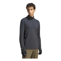 adidas Terrex Xperior Half Zip Langarmshirt Herren - carbon